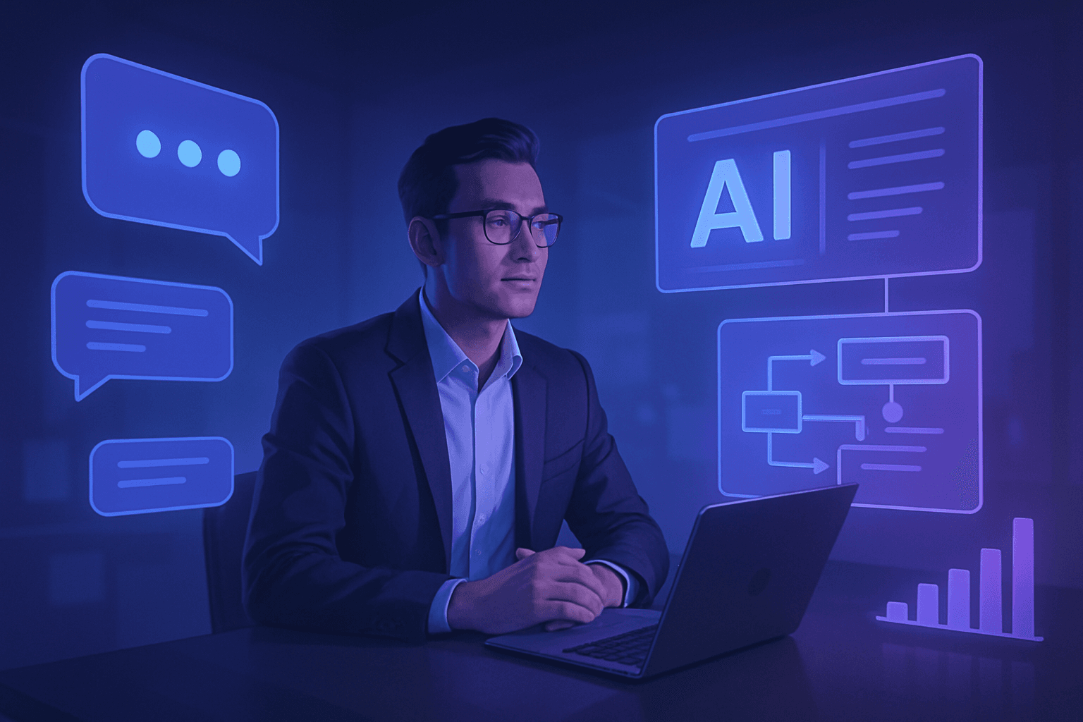 How AI Automation Is Changing Small Business in 2026 — Blog article by iOLab Digital