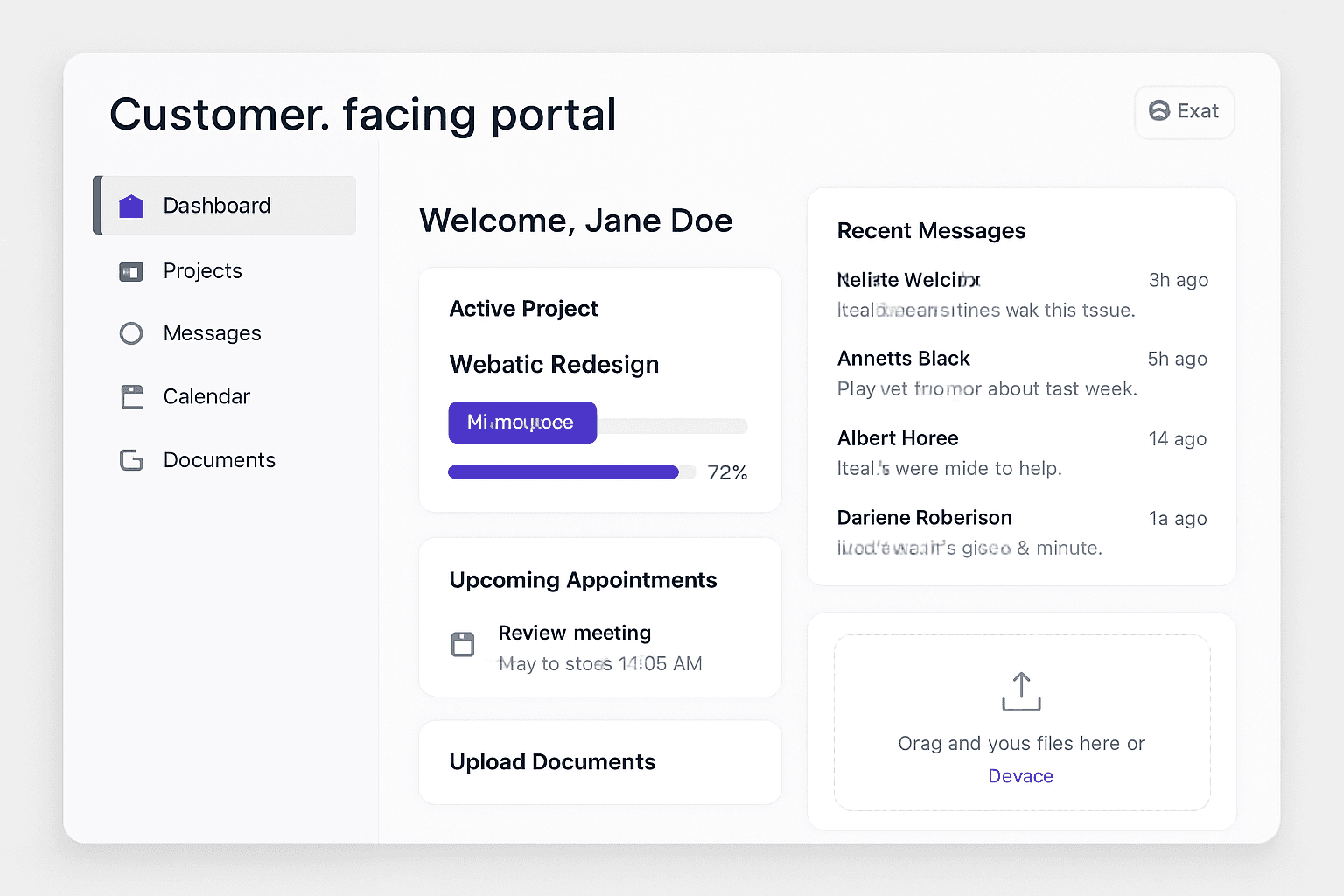 Customer Portal — Custom CRM Feature by iOLab Digital