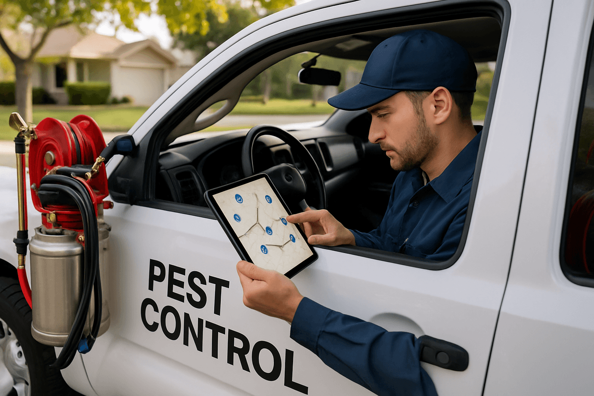Custom Software for Pest Control — Dashboard Interface by iOLab Digital