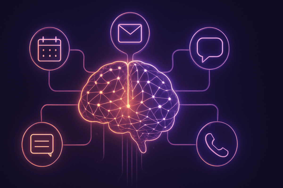 AI That Works 24/7 for Your Business — Custom Software Feature by iOLab Digital