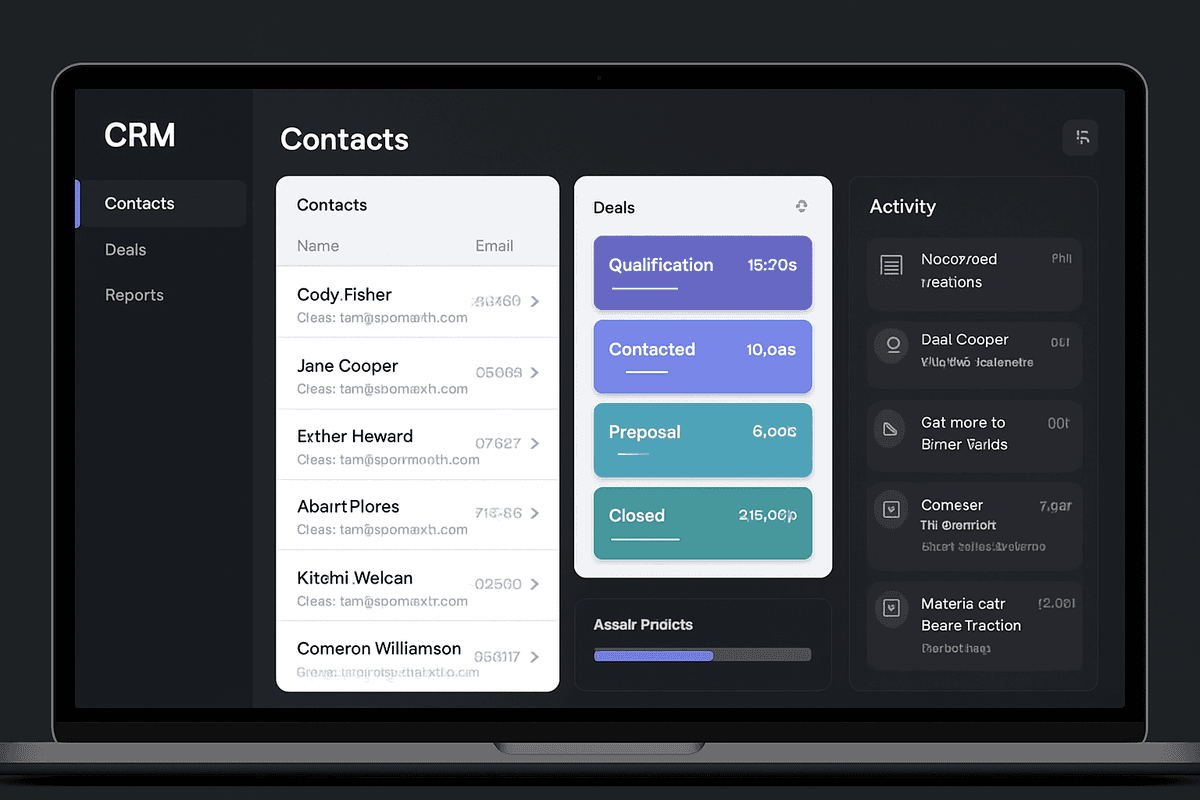 Your Business Deserves a CRM Built for You — Custom Software Feature by iOLab Digital