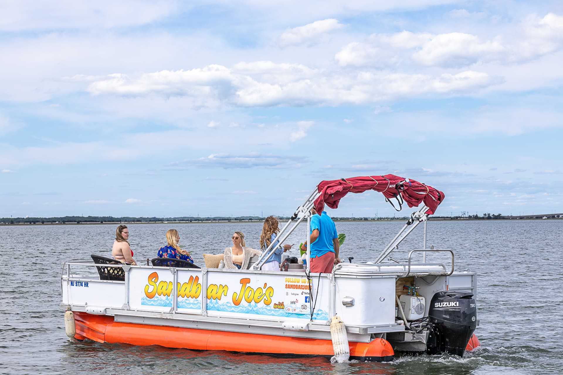 Sand Bar Joe's Charter Booking Platform — built by iOLab Digital