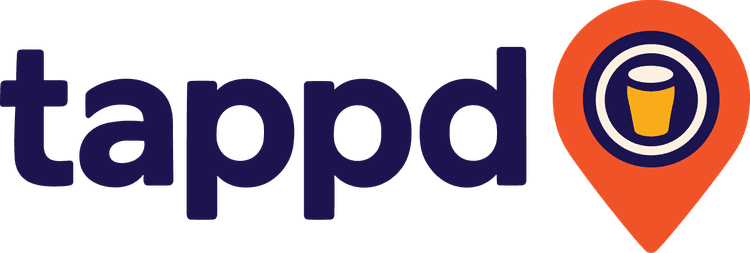 Tappd logo — coaster advertising for local businesses