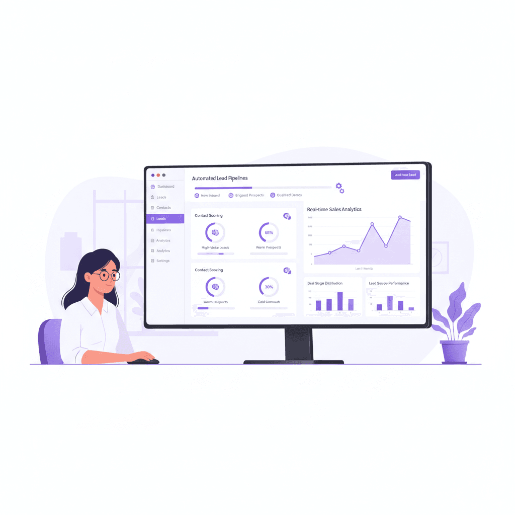 AI-Powered CRM Automation for Small Business 2026 — Blog article by iOLab Digital
