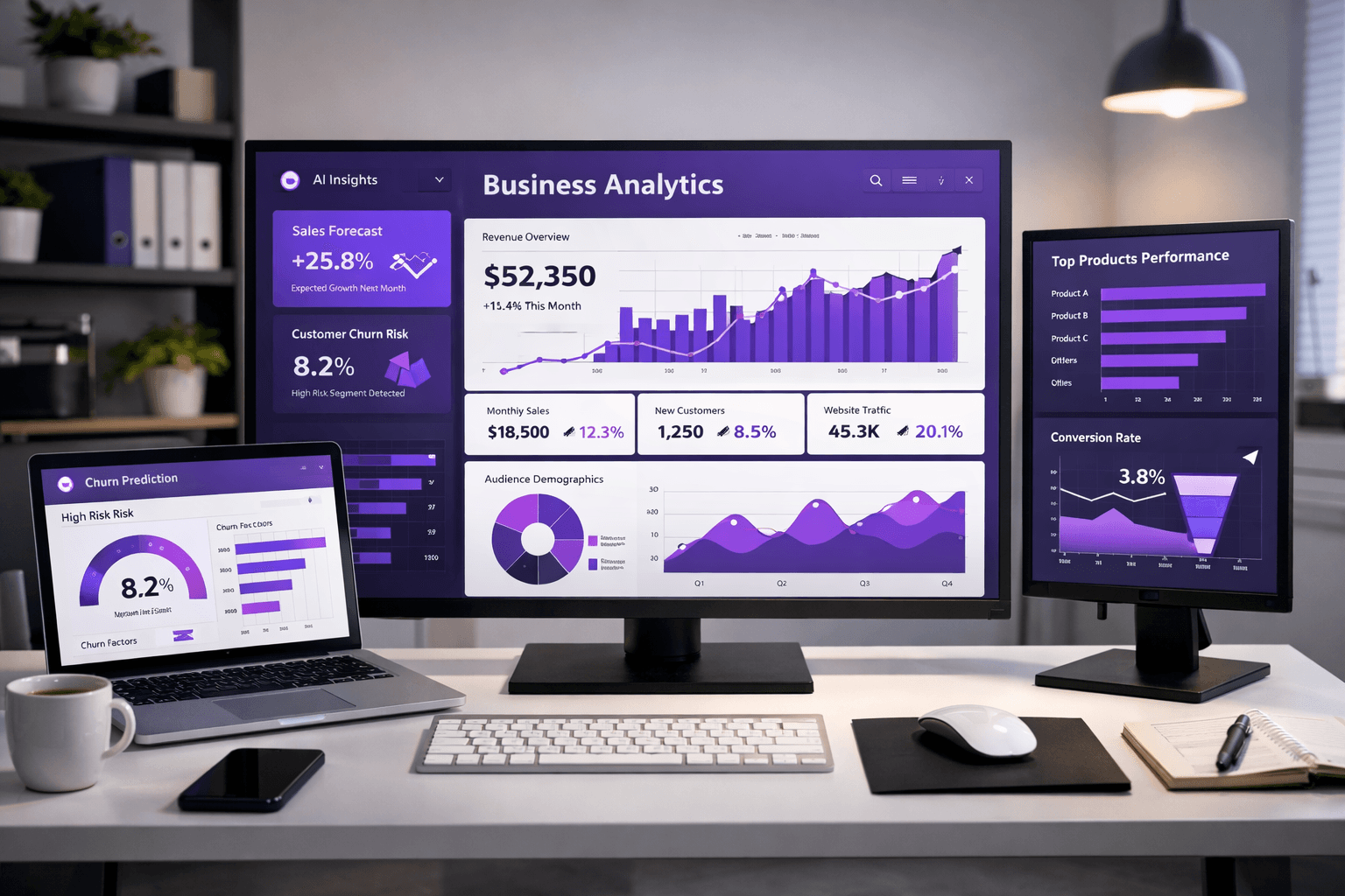 Why Small Businesses Need AI-Powered Data Analytics in 2026 — Blog article by iOLab Digital