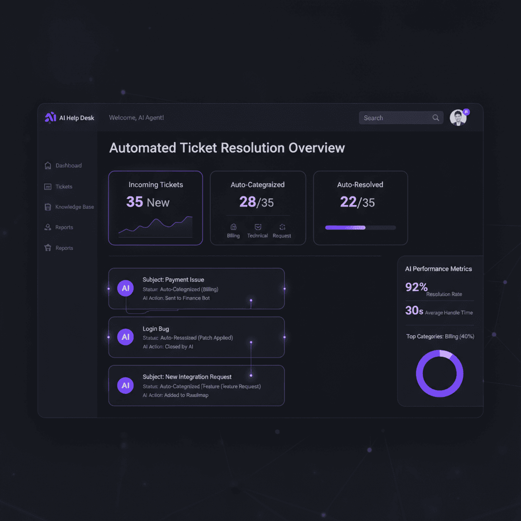 AI-Powered Help Desk Software for Small Business 2026 — Blog article by iOLab Digital