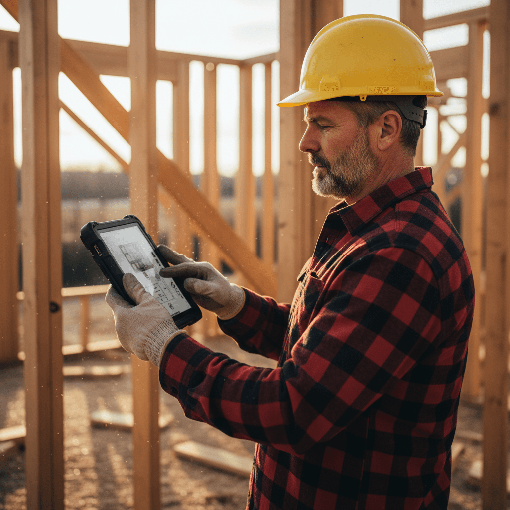 Custom Software for Contractors & Construction — Dashboard Interface by iOLab Digital