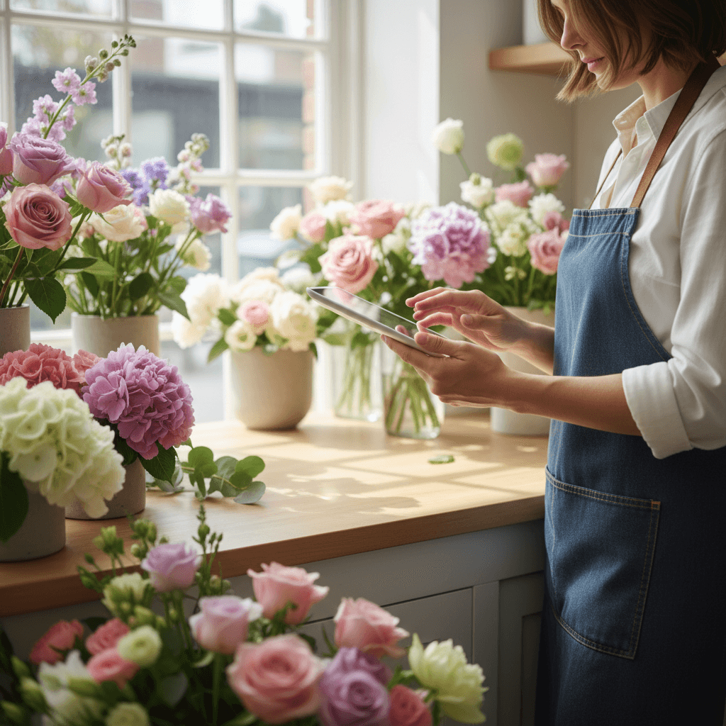 Custom Software for Florists — Dashboard Interface by iOLab Digital