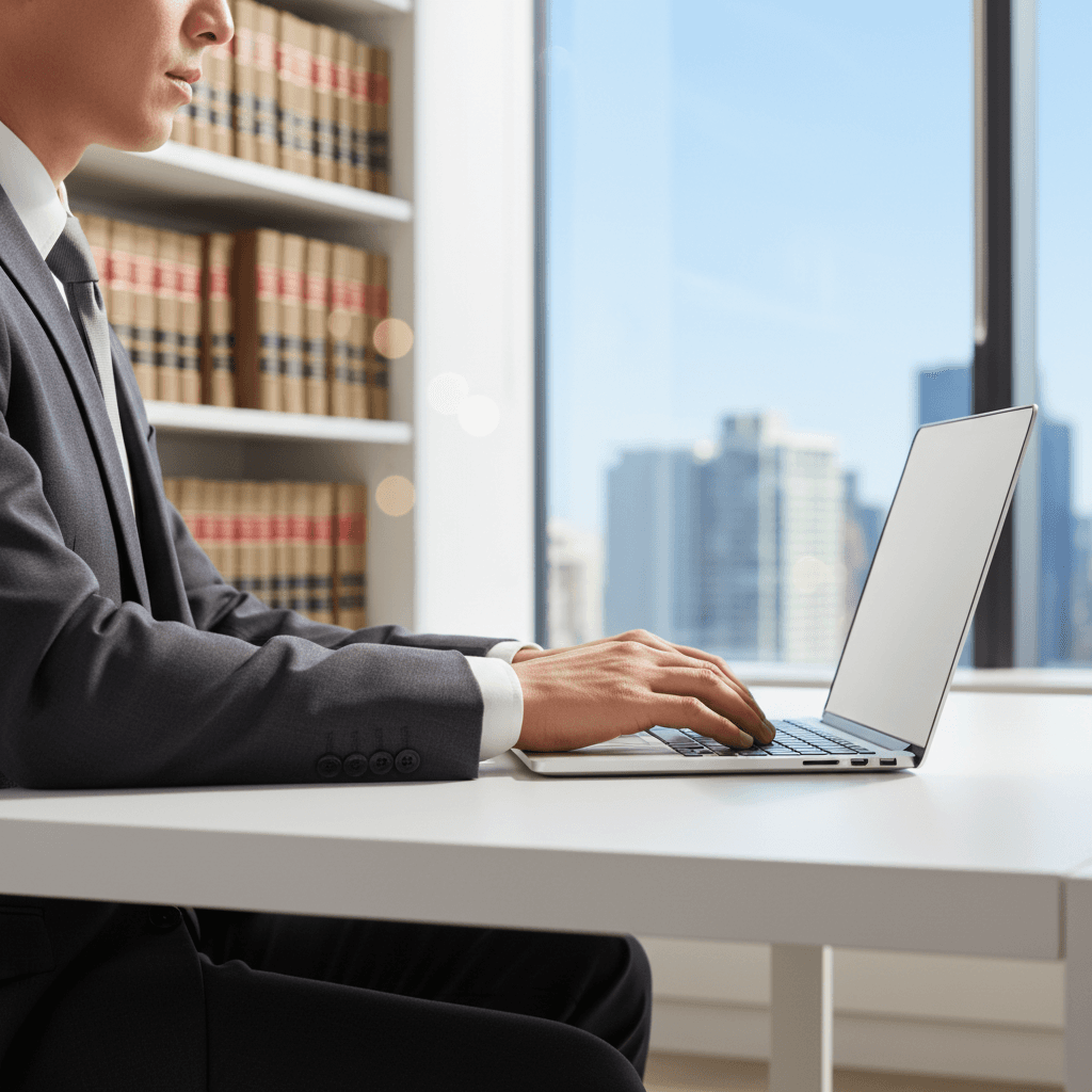 Custom Software for Law Firms — Dashboard Interface by iOLab Digital
