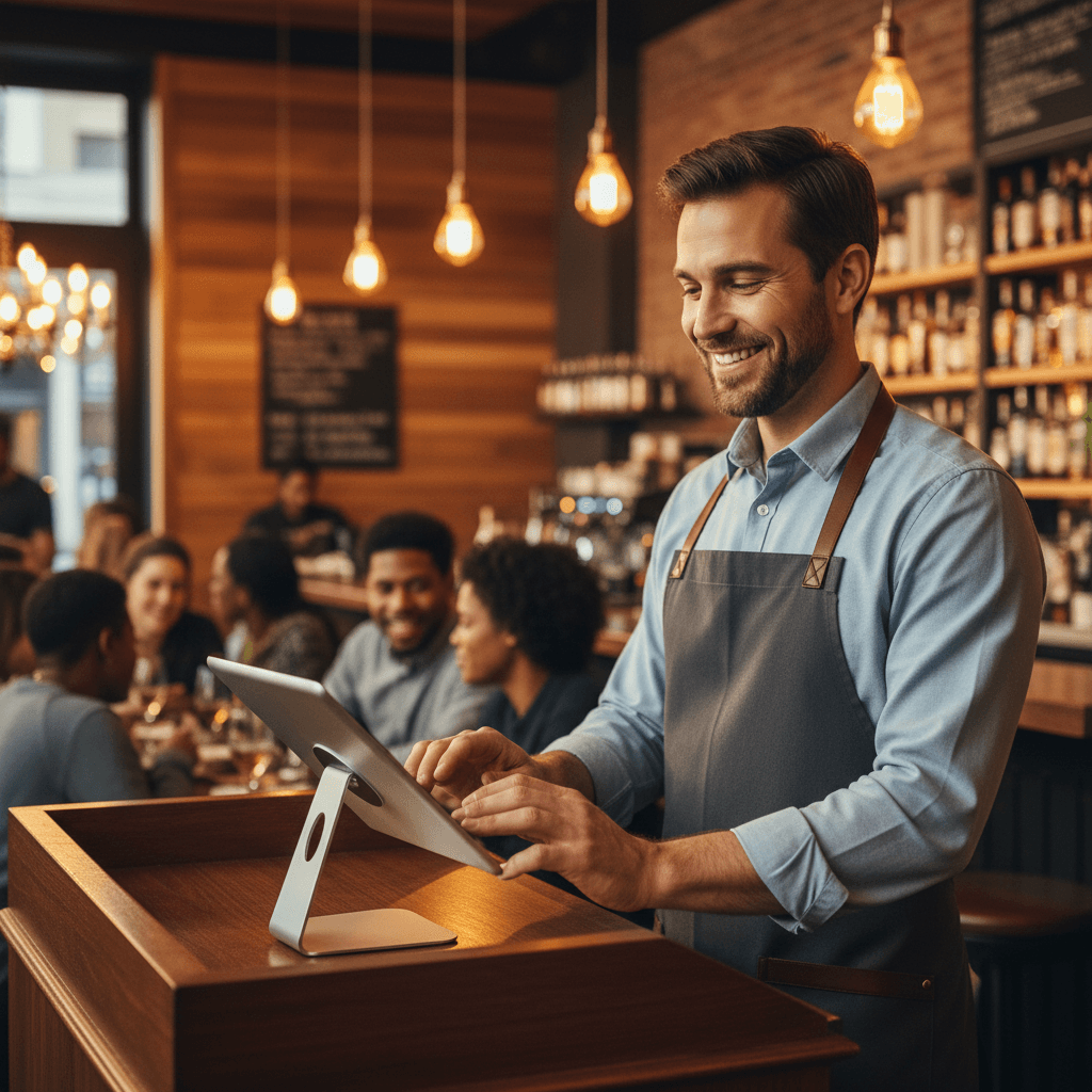 Custom Software for Restaurants & Bars — Dashboard Interface by iOLab Digital