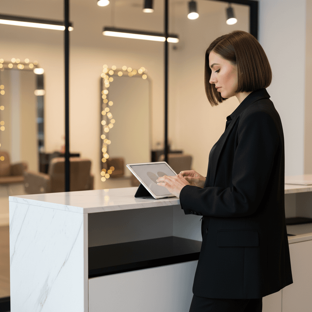 Custom Software for Salons & Spas — Dashboard Interface by iOLab Digital