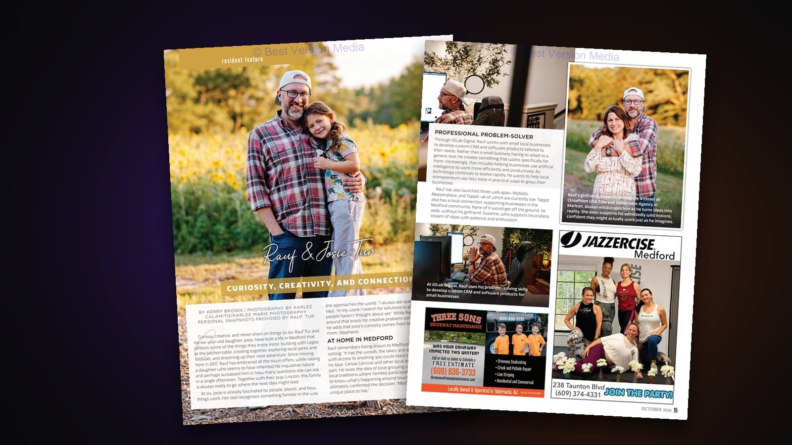 iOLab Founder Rauf Tur Featured in Medford Living Magazine — Blog article by iOLab Digital